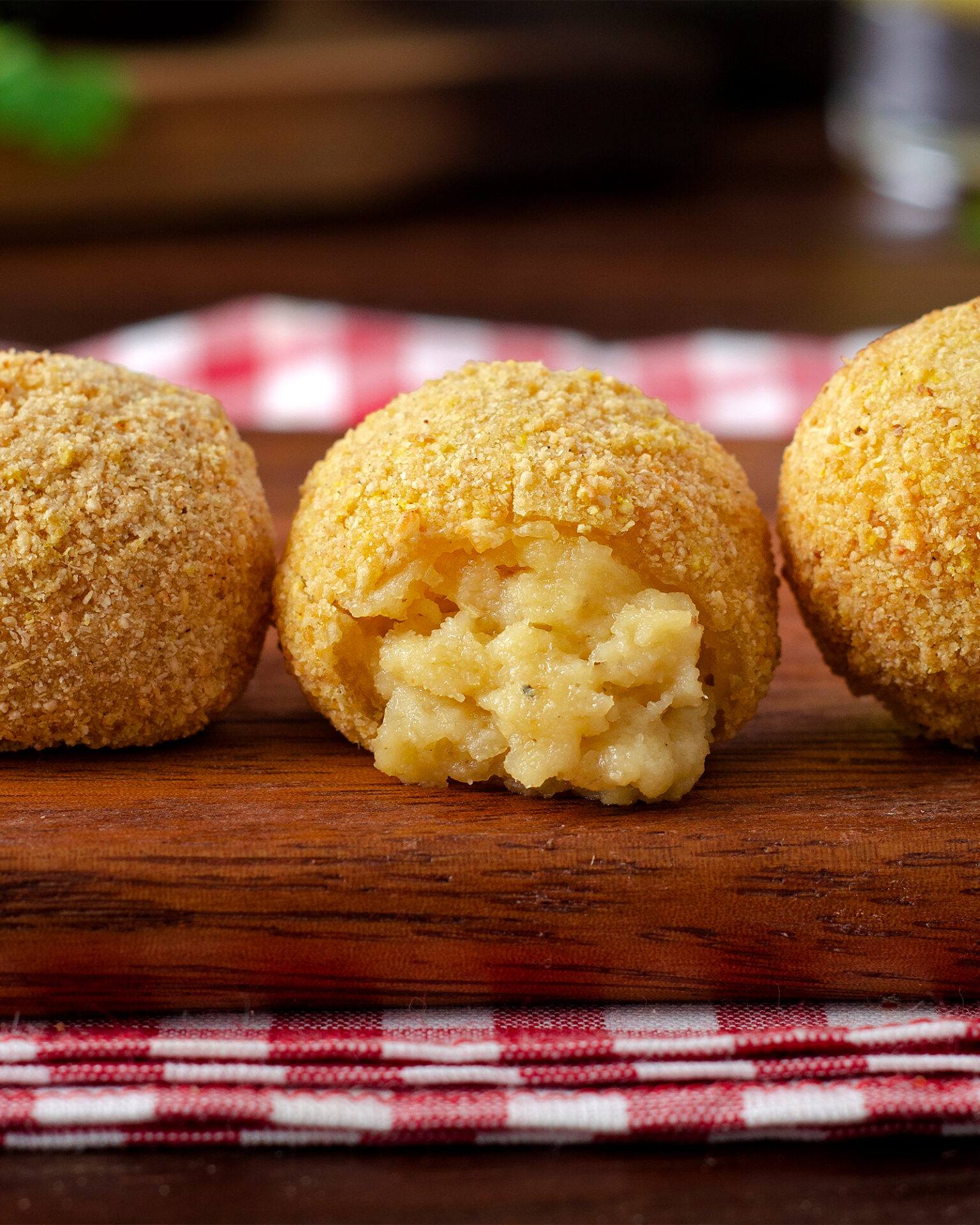 Bolinha de queijo vegana