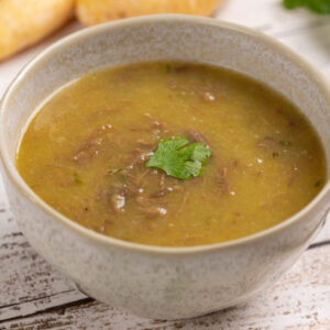 CREME DE MANDIOQUINHA COM CARNE